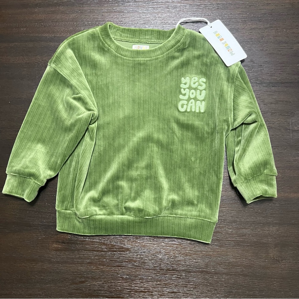 Velour Sweatshirt